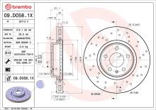 BREMBO 09.D058.1X