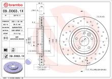 BREMBO 09.D063.1X