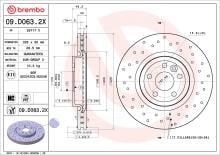 BREMBO 09.D063.2X