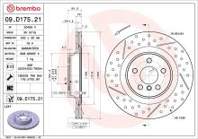 BREMBO 09.D175.21