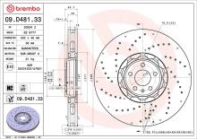 BREMBO 09.D481.33