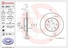 BREMBO 09.D607.11