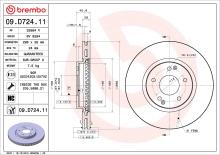 BREMBO 09.D724.11