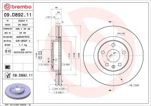 BREMBO 09.D892.11