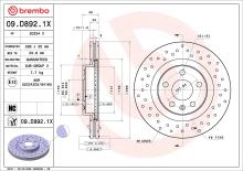 BREMBO 09.D892.1X