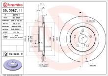 BREMBO 09.D987.11