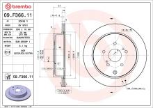 BREMBO 09.F366.11