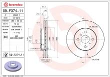BREMBO 09.F374.11