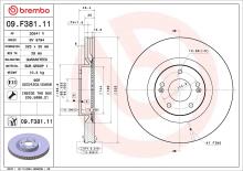 BREMBO 09.F381.11