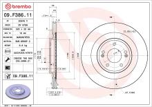 BREMBO 09.F386.11