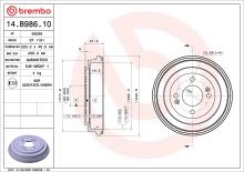 BREMBO 14.B986.10