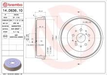 BREMBO 14.D636.10