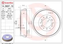BREMBO 14.D637.10