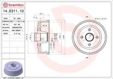 BREMBO 14.E311.10