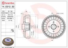 BREMBO 14.E312.50