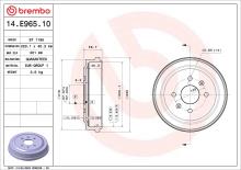 BREMBO 14.E965.10