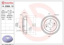 BREMBO 14.E968.10