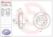 BREMBO 14.F041.10