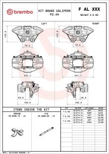 BREMBO F AL E52