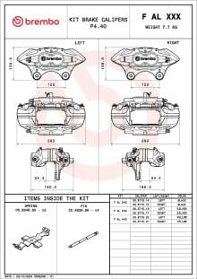BREMBO F AL H42