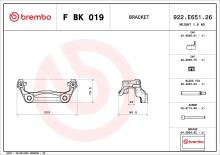 BREMBO F BK 019
