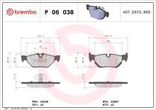 BREMBO P 06 038X