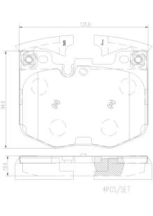BREMBO P06099NX