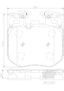 BREMBO P06106NX