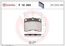 BREMBO P 16 003