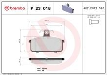 BREMBO P 23 018