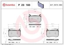 BREMBO P 23 183