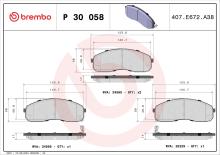 BREMBO P 30 058