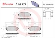 BREMBO P 30 071