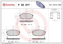 BREMBO P 30 077