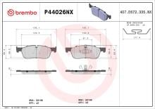 BREMBO P44026NX