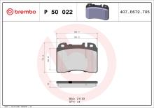 BREMBO P 50 022