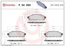 BREMBO P 54 055