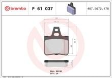 BREMBO P 61 037