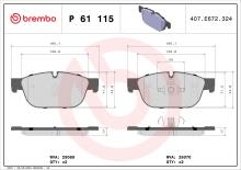 BREMBO P 61 115