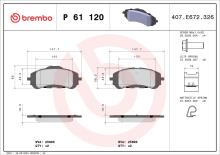 BREMBO P 61 120X