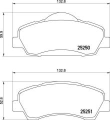BREMBO P 61 138