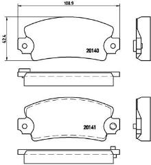 BREMBO P 68 004