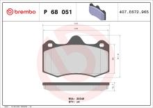 BREMBO P 68 051