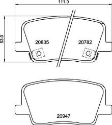 BREMBO P 77 003