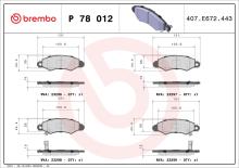 BREMBO P 78 012