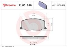 BREMBO P 83 016