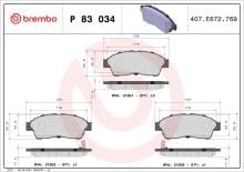 BREMBO P 83 034