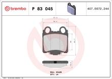 BREMBO P 83 045