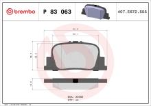 BREMBO P 83 063