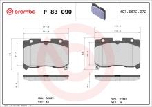 BREMBO P 83 090